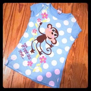 Cute pajama top for girls size 8